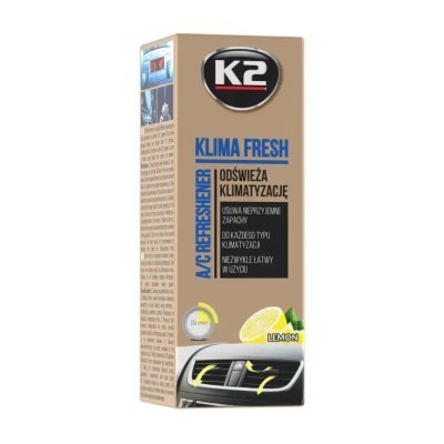 K2 - Osviežovač klimatizácie KLIMA FRESH LEMON 150ml