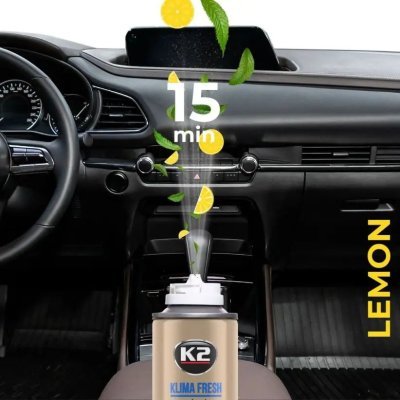 K2 - Osviežovač klimatizácie KLIMA FRESH LEMON 150ml