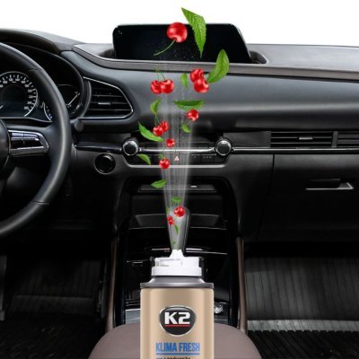 K2 - Osviežovač klimatizácie KLIMA FRESH CHERRY 150ml