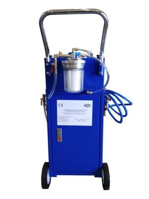 Magneti Marelli - Pneumatické zariadenie na preplachovanie klimatizačných systémov