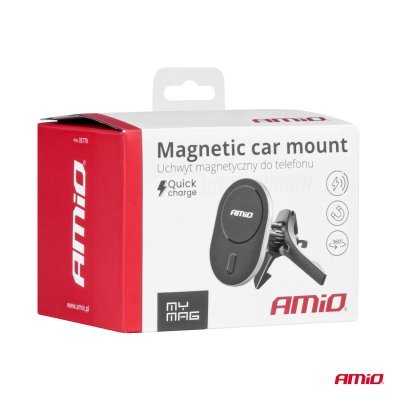AMiO - Magnetický držiak na telefón My Mag 15W