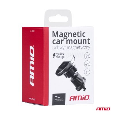AMiO - Magnetický držiak na telefón My Mag 15W