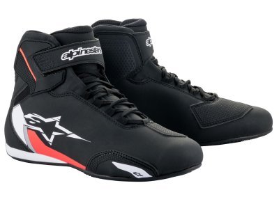 ALPINESTARS - Topánky SEKTOR, (čierna/biela/červená fluo, veľ. 44)