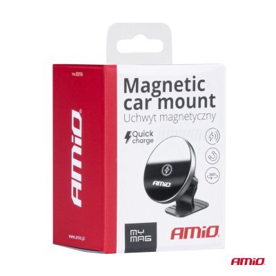 AMiO - Magnetický držiak na telefón My Mag 15W