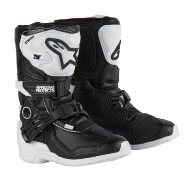 ALPINESTARS - Topánky TECH 3S KIDS, detské (biela/čierna, veľ. 32)