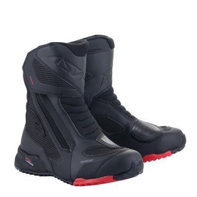 ALPINESTARS - Topánky RT-7 DRYSTAR, (čierna/červená, veľ. 40)