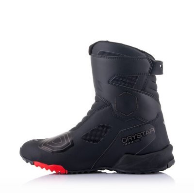 ALPINESTARS - Topánky RT-7 DRYSTAR, (čierna/červená, veľ. 39)