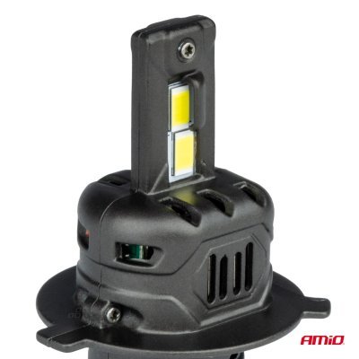 AMiO - LED žiarovky X4-series AVIATOR H4/H19 6500K max 44W