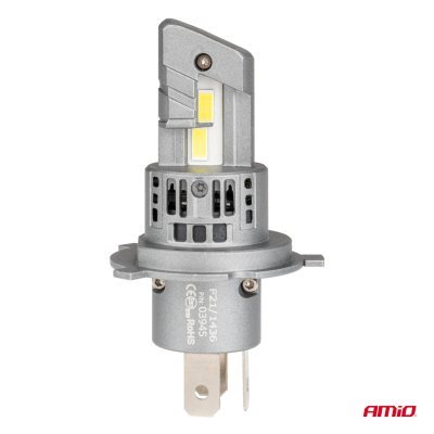 AMiO - LED žiarovky X5-series WINGER H4 6000K max 44W
