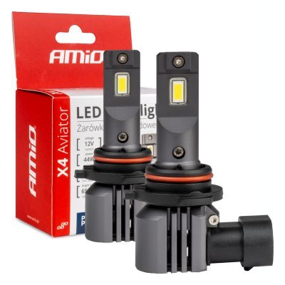 AMiO - LED žiarovky X4-series AVIATOR HB4 9006 6500K max 44W