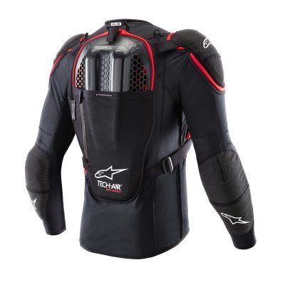 ALPINESTARS - Airbagová vesta TECH-AIR®OFF-ROAD systém, (čierna/červená, veľ. M)