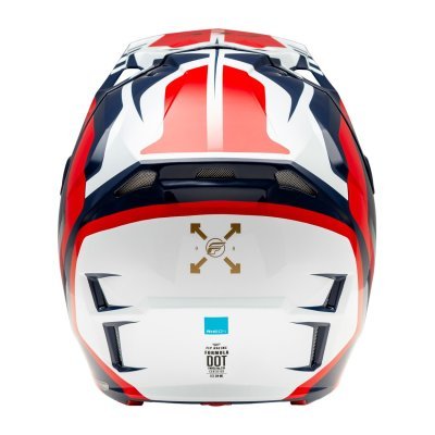 FLY RACING - prilba FORMULA CP, (červená/biela/modrá, veľ. S)
