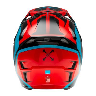 FLY RACING - prilba FORMULA CP, (červená/čierna/modrá, veľ. XL)