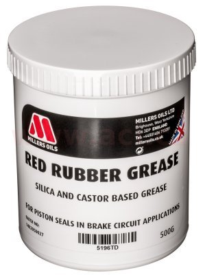 Millers Oils Red Rubber Grease 500 g