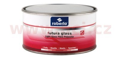 FUTURA GLASS modrý pružný tmel se skelným vláknem (+1 tužidlo) ROBERLO 750 ml
