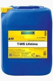RAVENOL prevodový olej ATF T-WS LIFETIME 20L