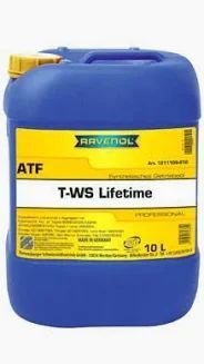 RAVENOL prevodový olej ATF T-WS LIFETIME 10L