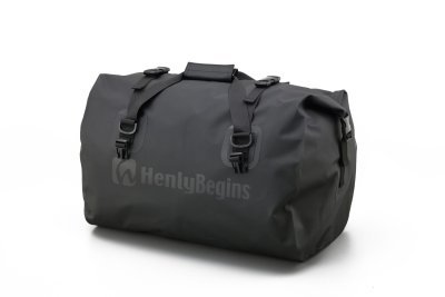 HENLYBEGINS - vodotesná taška na sedadlo spolujazdca, HenlyBegins (čierna, objem 60 litrov)