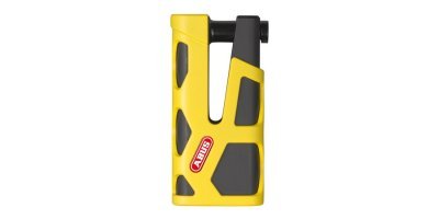 ABUS - zámok na kotúčovú brzdu Granit Sledg Grip (hrúbka strmeňa 13 mm), ABUS (fluo žltý)