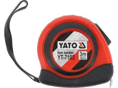 Yato - Meter zvinovací 16mm x 3m