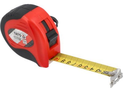 Yato - Meter zvinovací 25mm x 8m