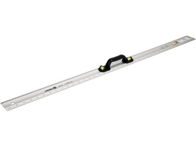 Vorel hliníkové pravítko 1000 mm, 2 libely, rukoväť