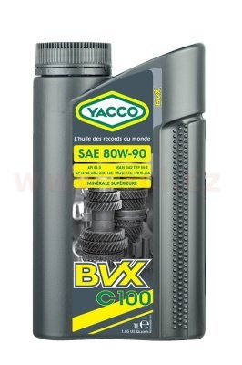 YACCO převodový olej minerální BVX C 100 80W90 1l
