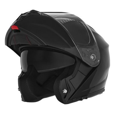 NOX PREMIUM - prilba N968, (čierna lesklá, veľ. XS)