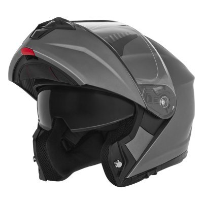 NOX PREMIUM - prilba N968, (titánová, veľ. XS)
