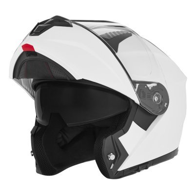 NOX PREMIUM - prilba N968, (biela, veľ. M)