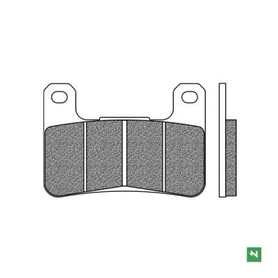 NEWFREN - Brzdové platničky, (zmes ROAD TOURING SINTERED) 2ks v balení