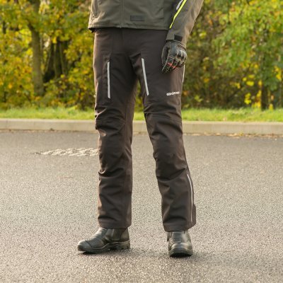 FLY RACING - predĺžené Nohavice HINTERLAND 1.0 DRY2DRY™, (čierne, veľ. 5XL)