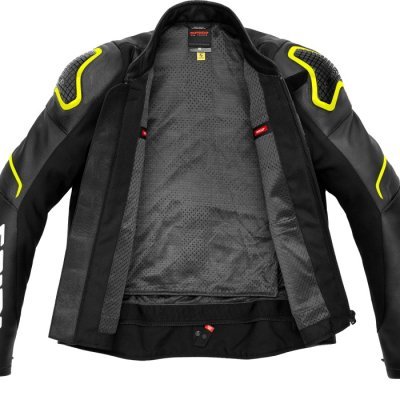 FLY RACING - Bunda EVORIDER 2, (čierna/žltá fluo, veľ. 52)