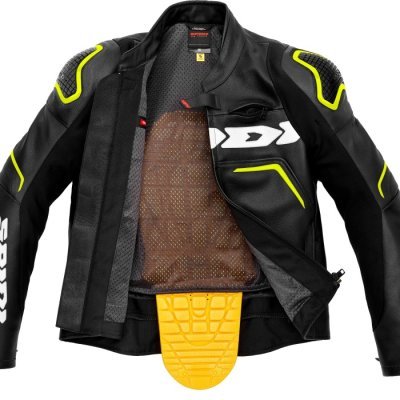 FLY RACING - Bunda EVORIDER 2, (čierna/žltá fluo, veľ. 52)