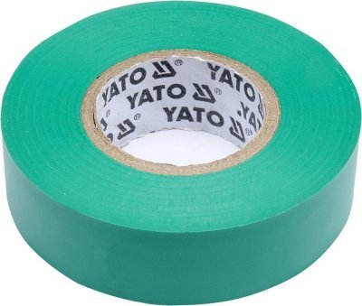 Yato - Izolačná páska PVC zelená 19mm x 20m
