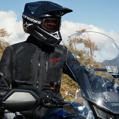 ALPINESTARS - Bunda ANDES AIR DRYSTAR, (čierna, veľ. 2XL)