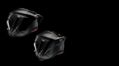 ALPINESTARS - prilba SUPERTECH R10 SOLID, (lesklý karbón/matný karbón, veľ. L)