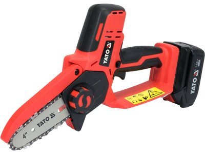 Yato - Reťazová píla 4", 18V s AKU 2Ah