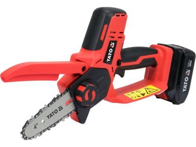 Yato - Reťazová píla 4", 18V s AKU 2Ah