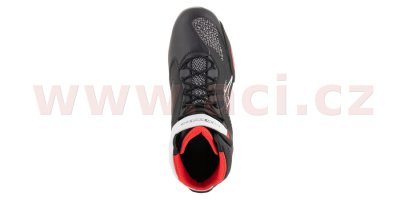ALPINESTARS - Topánky FASTER 3 RIDEKNIT, (čierne/biele/červené, veľ. 45)