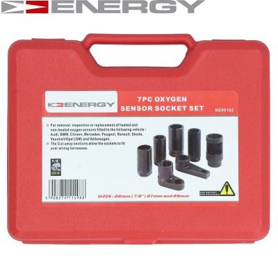ENERGY - Sada nástrčkových kľúčov, lambda sonda