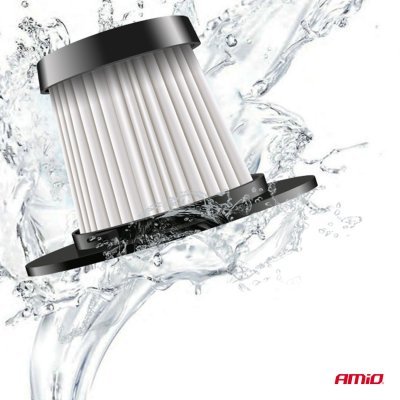 AMiO - Vysávač do auta 12V 60W HEPA 5kPa