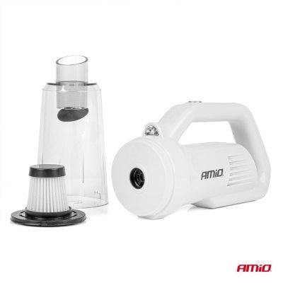 AMiO - Vysávač do auta 12V 60W HEPA 5kPa