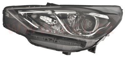 přední světlo H7+H7+H7 el. ovládané s motorkem ORIGINÁL  L