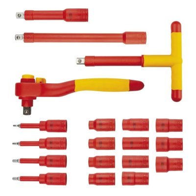 NEO - VDE sada nástrčných kľúčov 1/2" 19ks