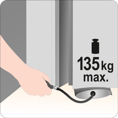 Yato - Vzduchový klin 150 x 160mm s nosnosťou do 135kg