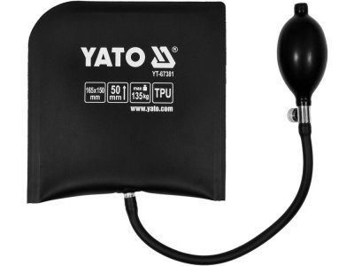 Yato - Vzduchový klin 165 x 150mm s nosnosťou do 135kg