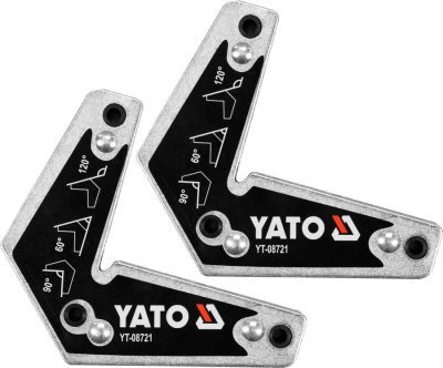 Yato - Magnetické držiaky zváračské 10kg 2ks