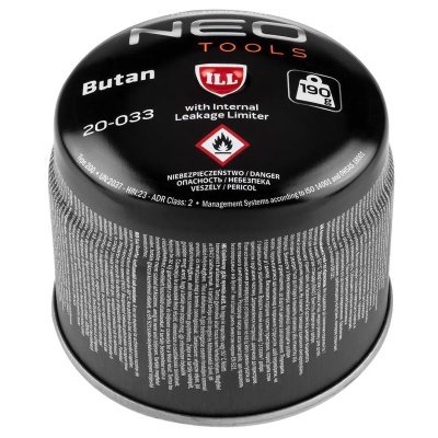 NEO - Butánová plynová kartuša 190g