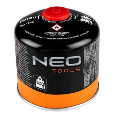 NEO - Butánová plynová kartuša 500g